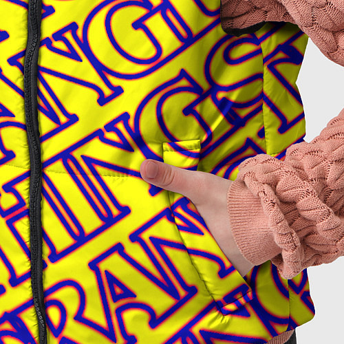 Детский жилет Stranger Things serials / 3D-Светло-серый – фото 5