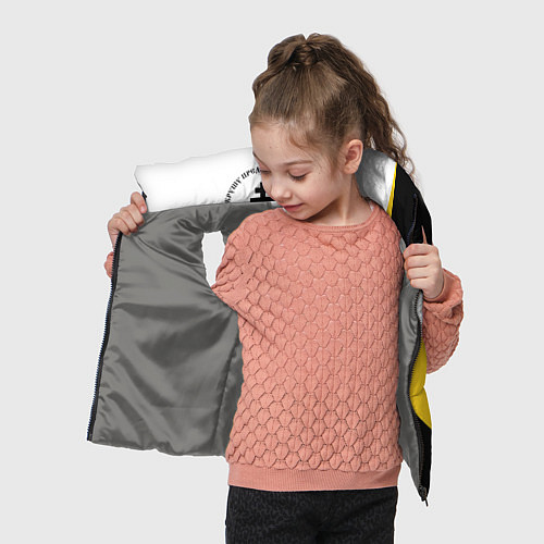 Детский жилет Сокрушу пред ним врагов его большой крест / 3D-Светло-серый – фото 4