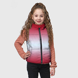 Детский жилет Gradient color, цвет: 3D-красный — фото 2