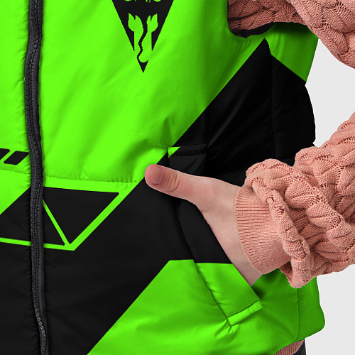 Детский жилет The Elder Scrolls geometry steel / 3D-Черный – фото 5