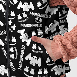 Детский жилет Marshmello pattern music, цвет: 3D-светло-серый — фото 2