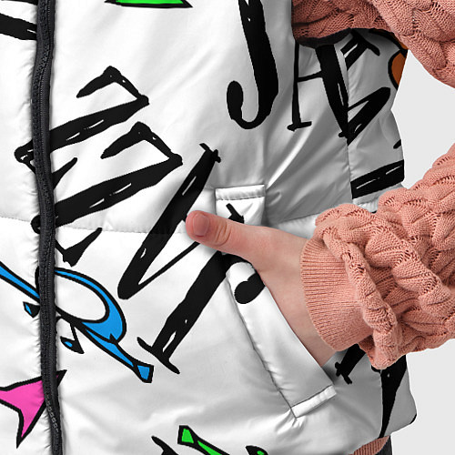 Детский жилет Just jazz in color / 3D-Черный – фото 5