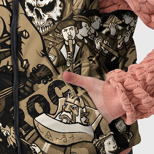 Детский жилет Король и шут средневековья играют рок / 3D-Черный – фото 5