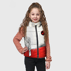 Детский жилет BMW metal carbon steel, цвет: 3D-светло-серый — фото 2