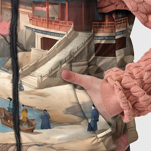 Детский жилет Корея эпоха чосон / 3D-Черный – фото 5