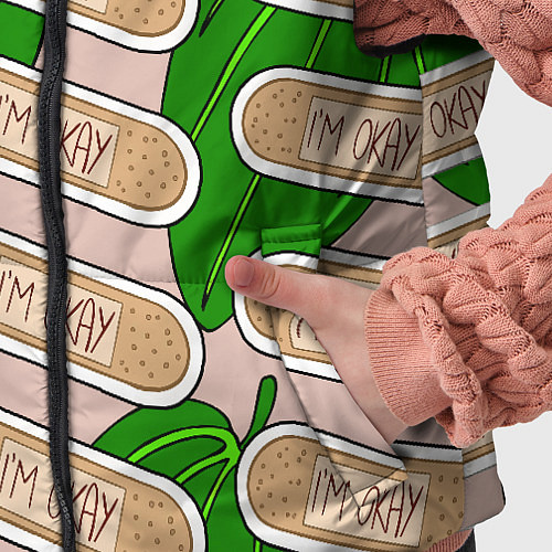 Детский жилет Я в порядке пластырь / 3D-Черный – фото 5