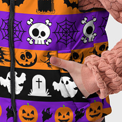 Детский жилет Монстры на хэллоуин, цвет: 3D-черный — фото 2