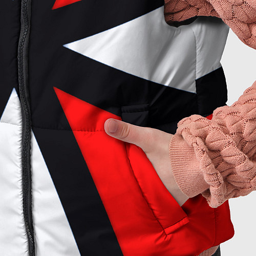 Детский жилет Полосы амбрелла / 3D-Черный – фото 5