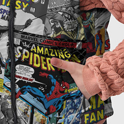 Детский жилет Spider-man comics, цвет: 3D-светло-серый — фото 2