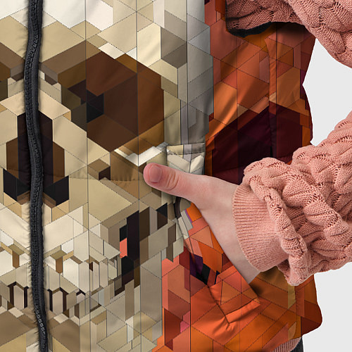 Детский жилет Смеющийся череп паттерн / 3D-Черный – фото 5