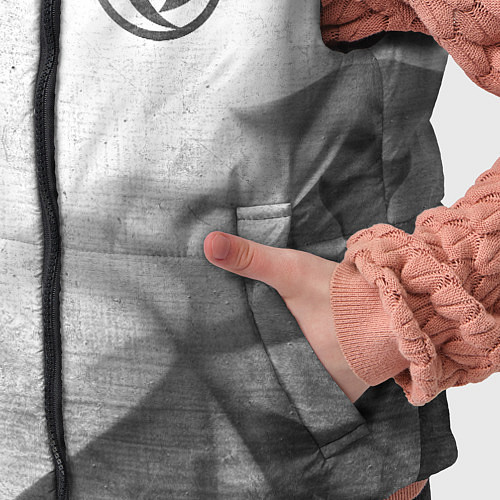 Детский жилет Dongfeng - white gradient вертикально / 3D-Черный – фото 5