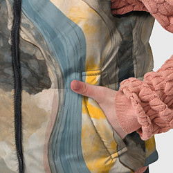 Детский жилет Флюид арт, цвет: 3D-черный — фото 2