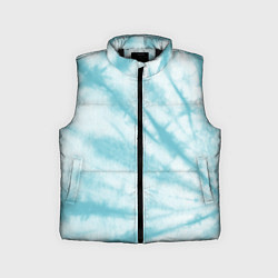 Детский жилет Голубой тай дай, цвет: 3D-черный