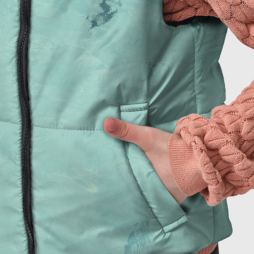 Детский жилет Лагуна sea / 3D-Черный – фото 5