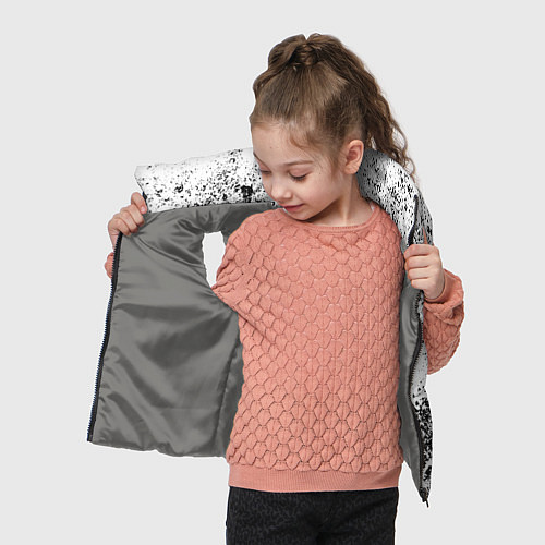 Детский жилет Arctic Monkeys - Графический хаос / 3D-Светло-серый – фото 4