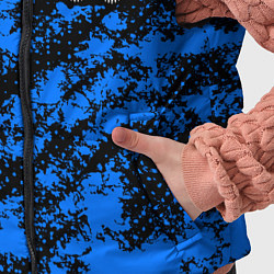 Детский жилет Arctic Monkeys - Синий камуфляж, цвет: 3D-красный — фото 2