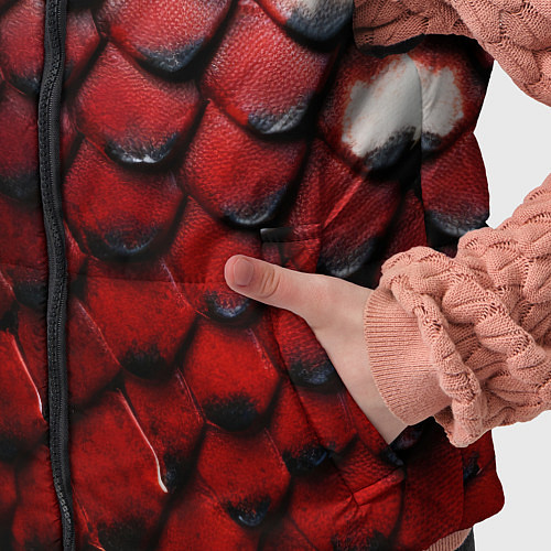 Детский жилет Змеиная броня / 3D-Черный – фото 5