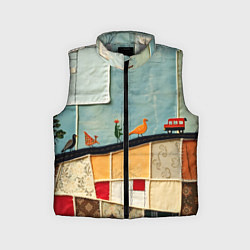 Детский жилет Детский пэчворк