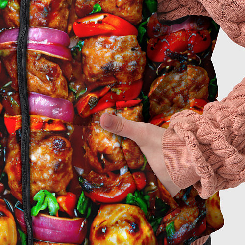 Детский жилет Шашлычок / 3D-Черный – фото 5