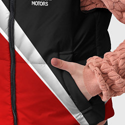 Детский жилет Mitsubishi - черный и красный, цвет: 3D-красный — фото 2