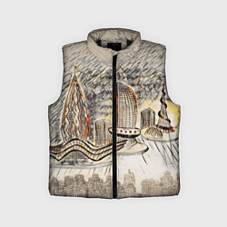 Детский жилет Город 2100, цвет: 3D-черный