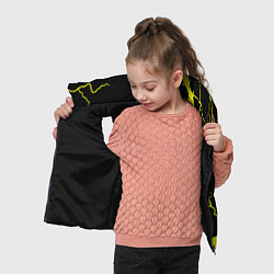 Детский жилет Россия шторм герб, цвет: 3D-черный — фото 2