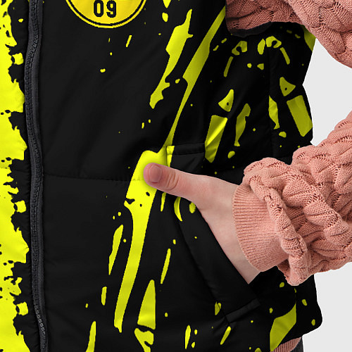 Детский жилет Borussia краски текстура / 3D-Красный – фото 5