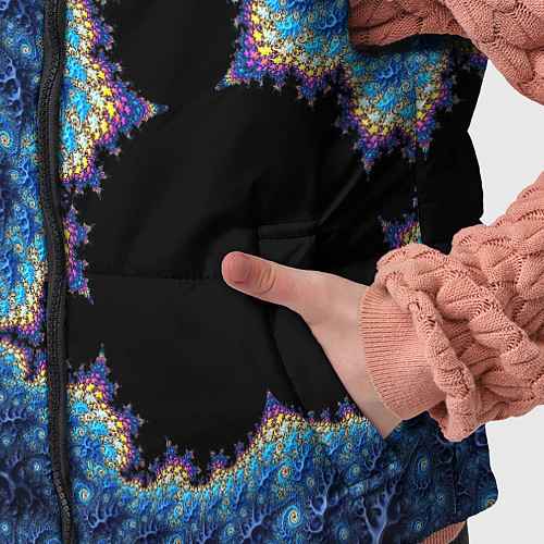 Детский жилет Психоделика абстракця / 3D-Черный – фото 5