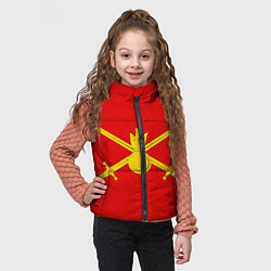 Детский жилет Сухопутные войска, цвет: 3D-красный — фото 2