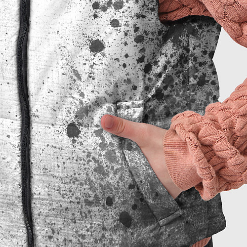 Детский жилет Gears of War - white gradient по-вертикали / 3D-Черный – фото 5