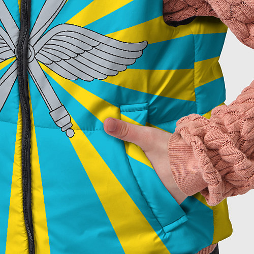 Детский жилет Военно-воздушные силы / 3D-Черный – фото 5