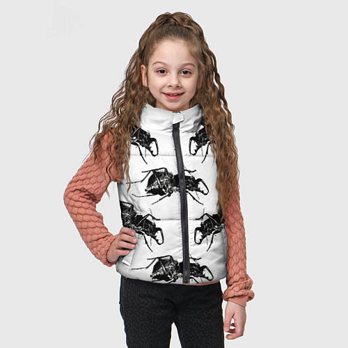 Детский жилет Mezzanine album / 3D-Красный – фото 3