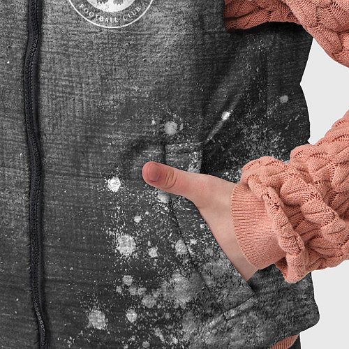 Детский жилет Chelsea - grey gradient вертикально / 3D-Черный – фото 5