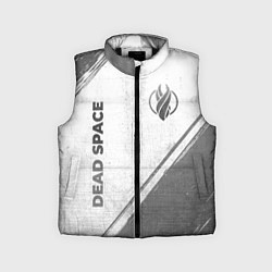 Детский жилет Dead Space - white gradient вертикально, цвет: 3D-черный
