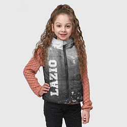 Детский жилет Lazio - grey gradient вертикально, цвет: 3D-черный — фото 2