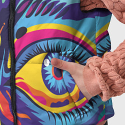 Детский жилет Глаза вселенной, цвет: 3D-красный — фото 2