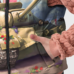 Детский жилет Русский танк, цвет: 3D-красный — фото 2