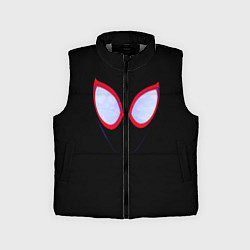 Детский жилет Человек паук глаза, цвет: 3D-светло-серый