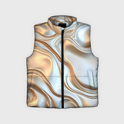 Детский жилет Жидкое белое золото