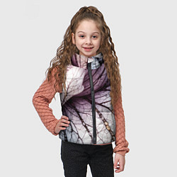 Детский жилет Раскрытый цветок, цвет: 3D-светло-серый — фото 2