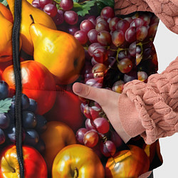 Детский жилет Фруктовый натюрморт, цвет: 3D-красный — фото 2