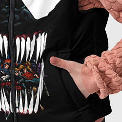 Детский жилет Веном жрет, цвет: 3D-черный — фото 2