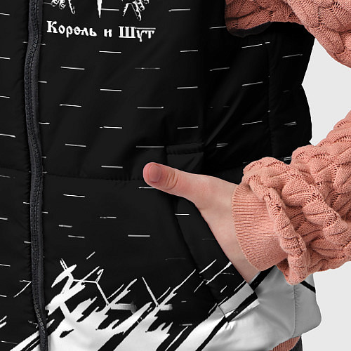 Детский жилет Король и шут краски броня / 3D-Черный – фото 5