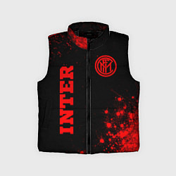 Детский жилет Inter - red gradient вертикально