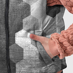 Детский жилет Genesis - grey gradient по-вертикали, цвет: 3D-черный — фото 2