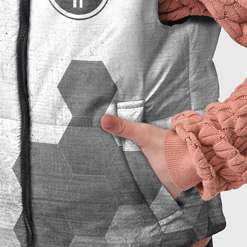 Детский жилет Yamaha - white gradient вертикально / 3D-Черный – фото 5