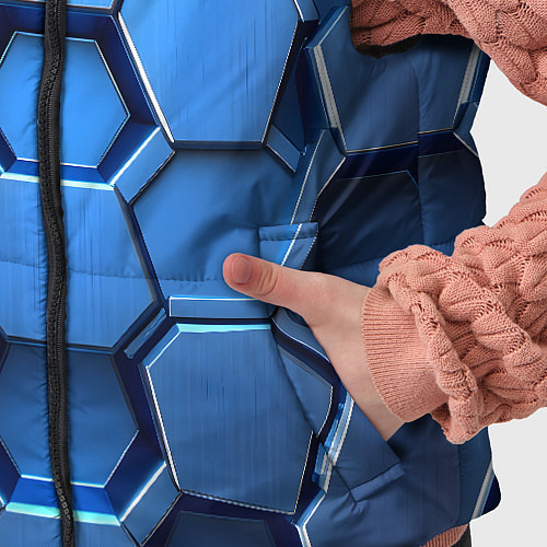 Детский жилет Синий бронежилет / 3D-Черный – фото 5