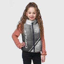 Детский жилет Chrysler - grey gradient вертикально, цвет: 3D-черный — фото 2