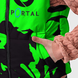 Детский жилет Portal черный дым, цвет: 3D-черный — фото 2