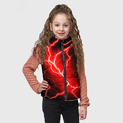 Детский жилет Lightning, цвет: 3D-черный — фото 2